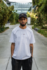 schøn. Shirt Oversize Logo Leo White