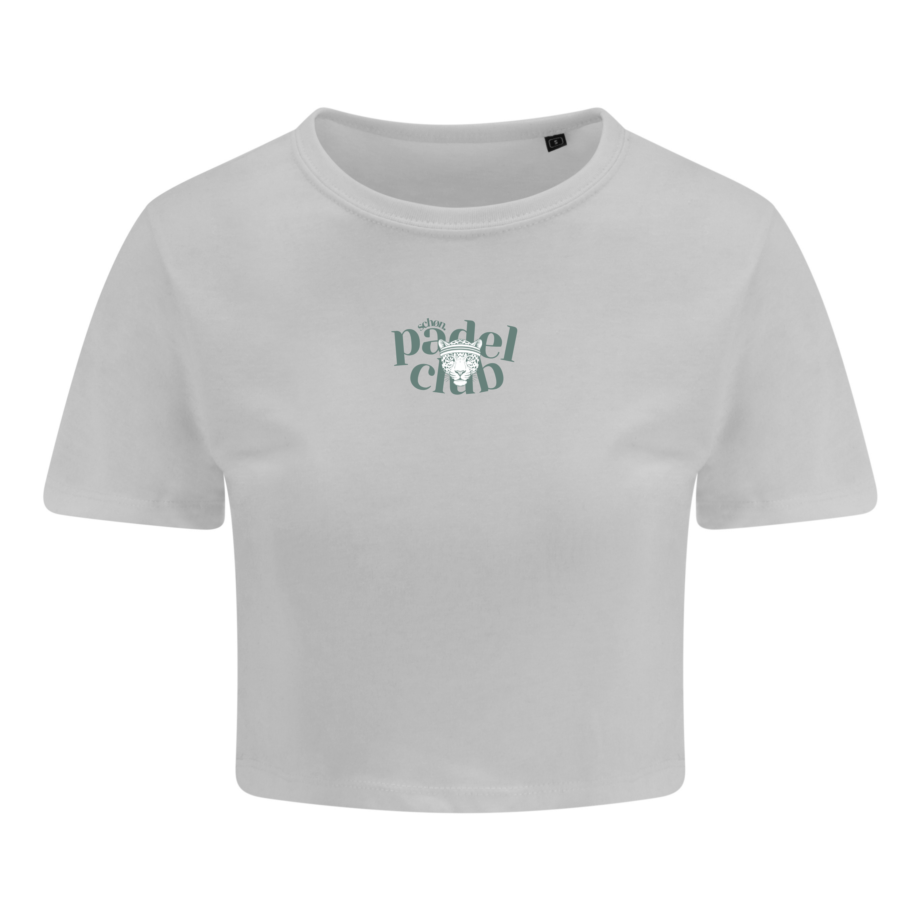 schøn.padel club Crop Top