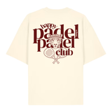 schøn.padel club Oversize Shirt Natural Raw Unisex