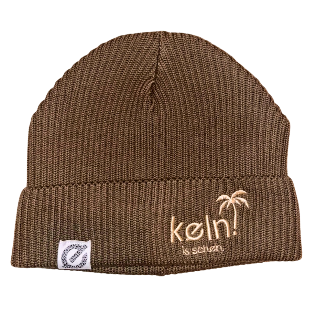 køln is schøn. Beanie Mütze Unisex