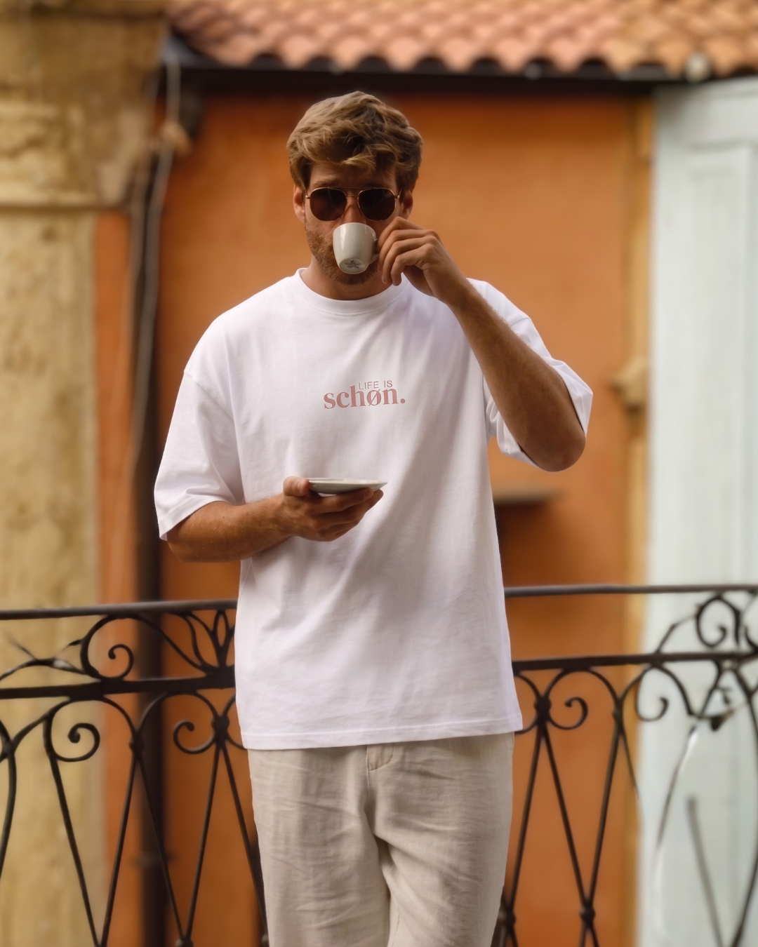 Responsible Daydrinking - Oversize Shirt White Unisex