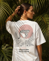 Responsible Daydrinking - Oversize Shirt White Unisex