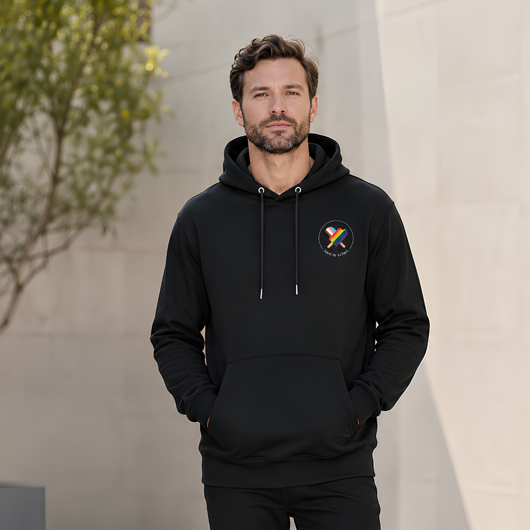 love is schøn. Hoodie unisex