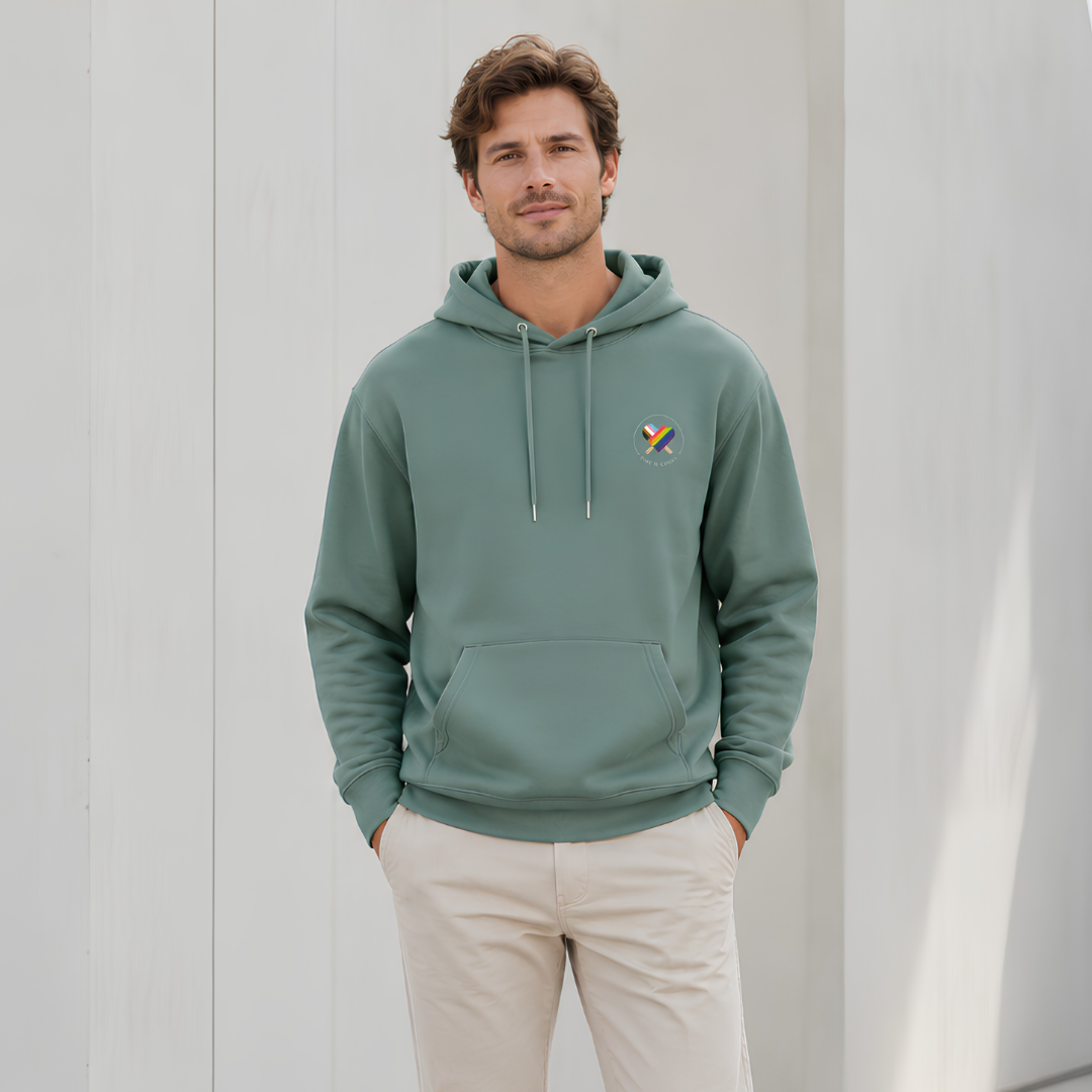 love is schøn. Hoodie unisex