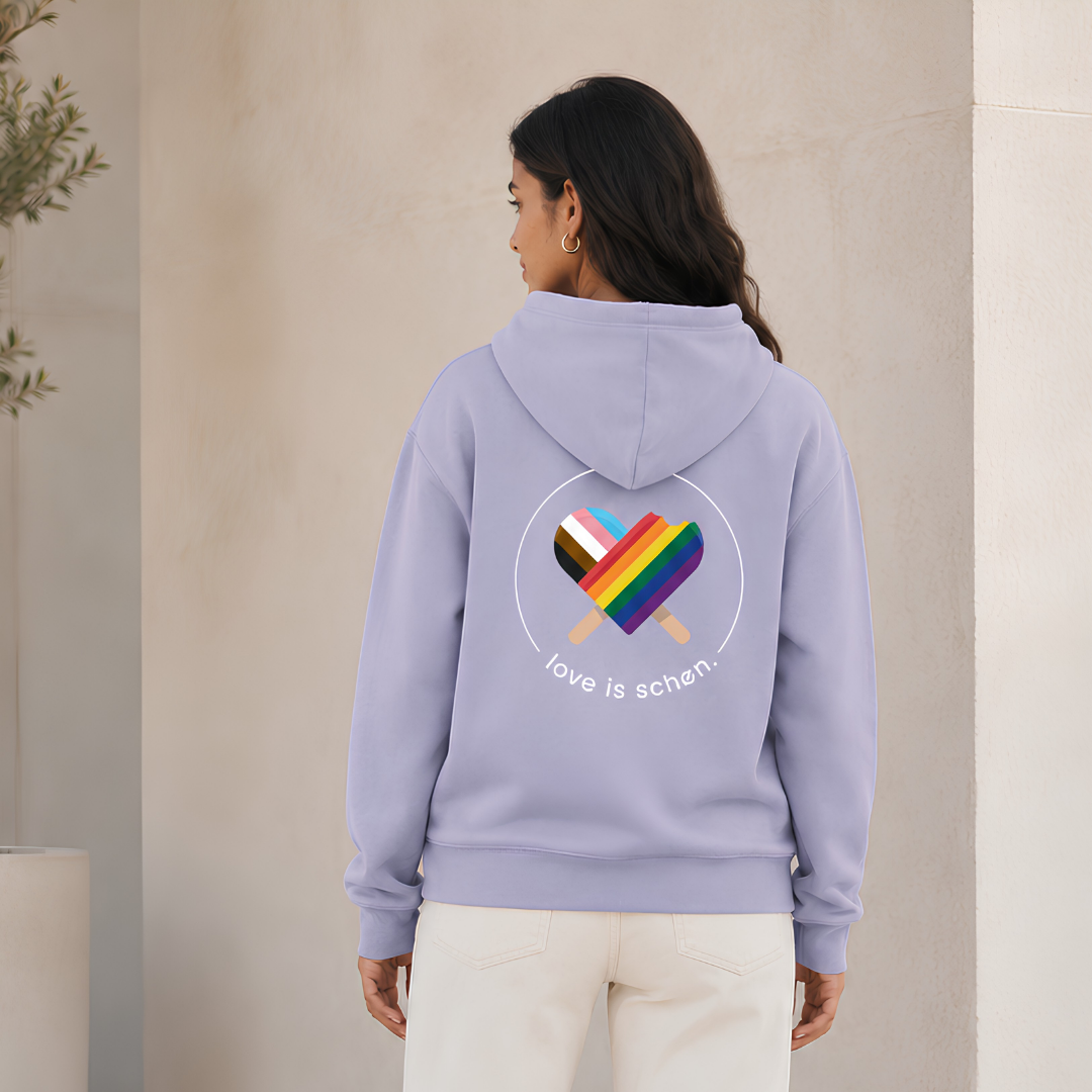 love is schøn. Hoodie unisex