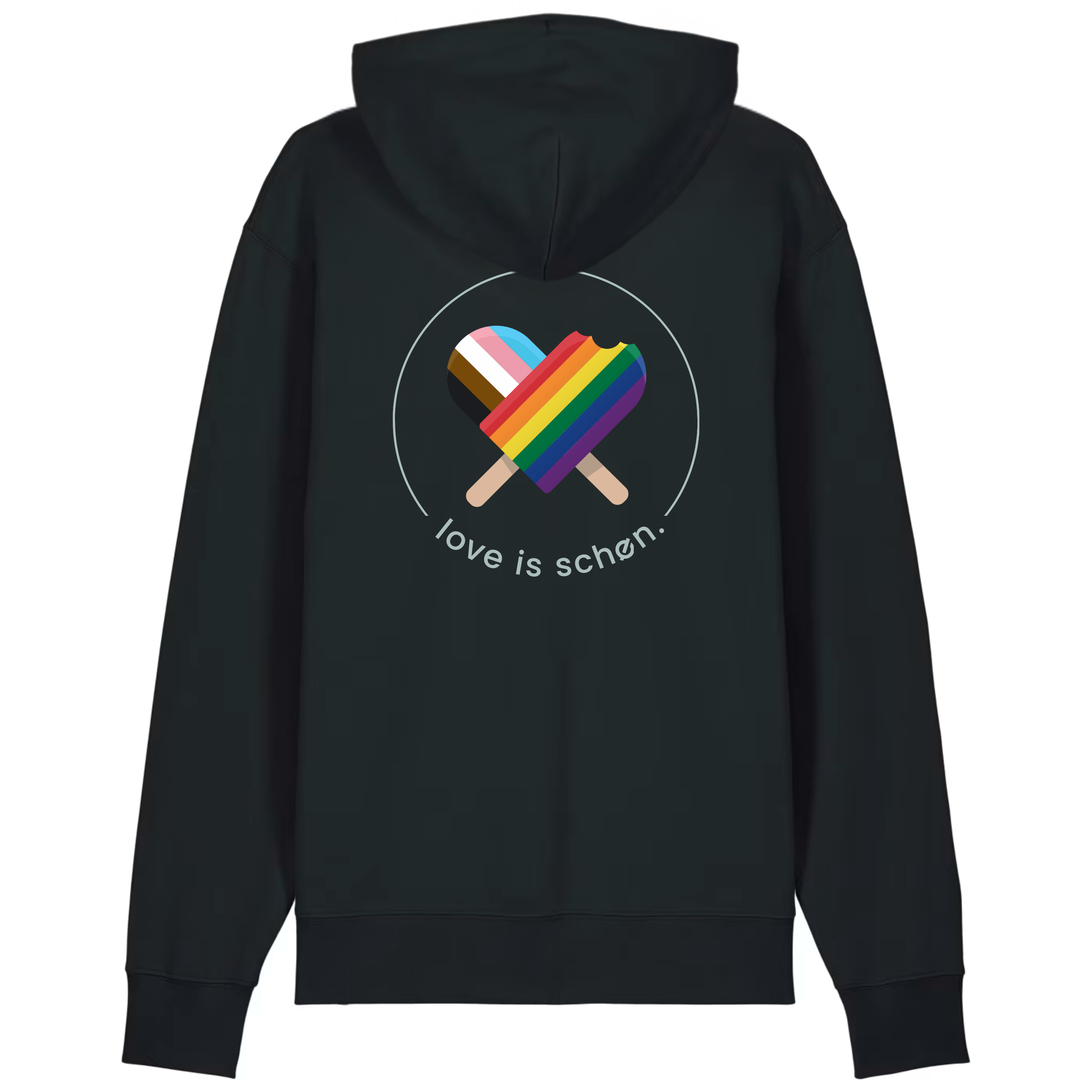 love is schøn. Hoodie unisex