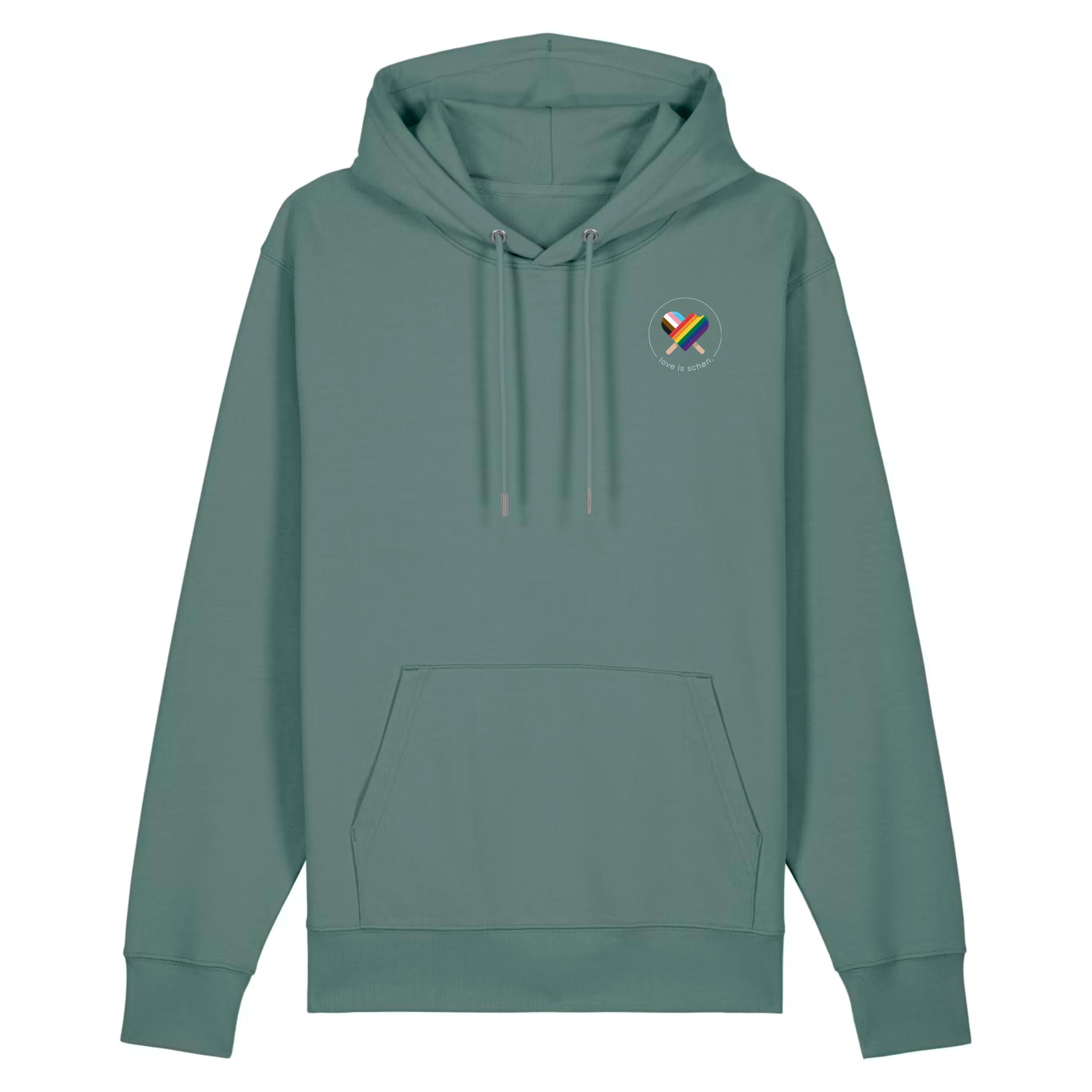 love is schøn. Hoodie unisex