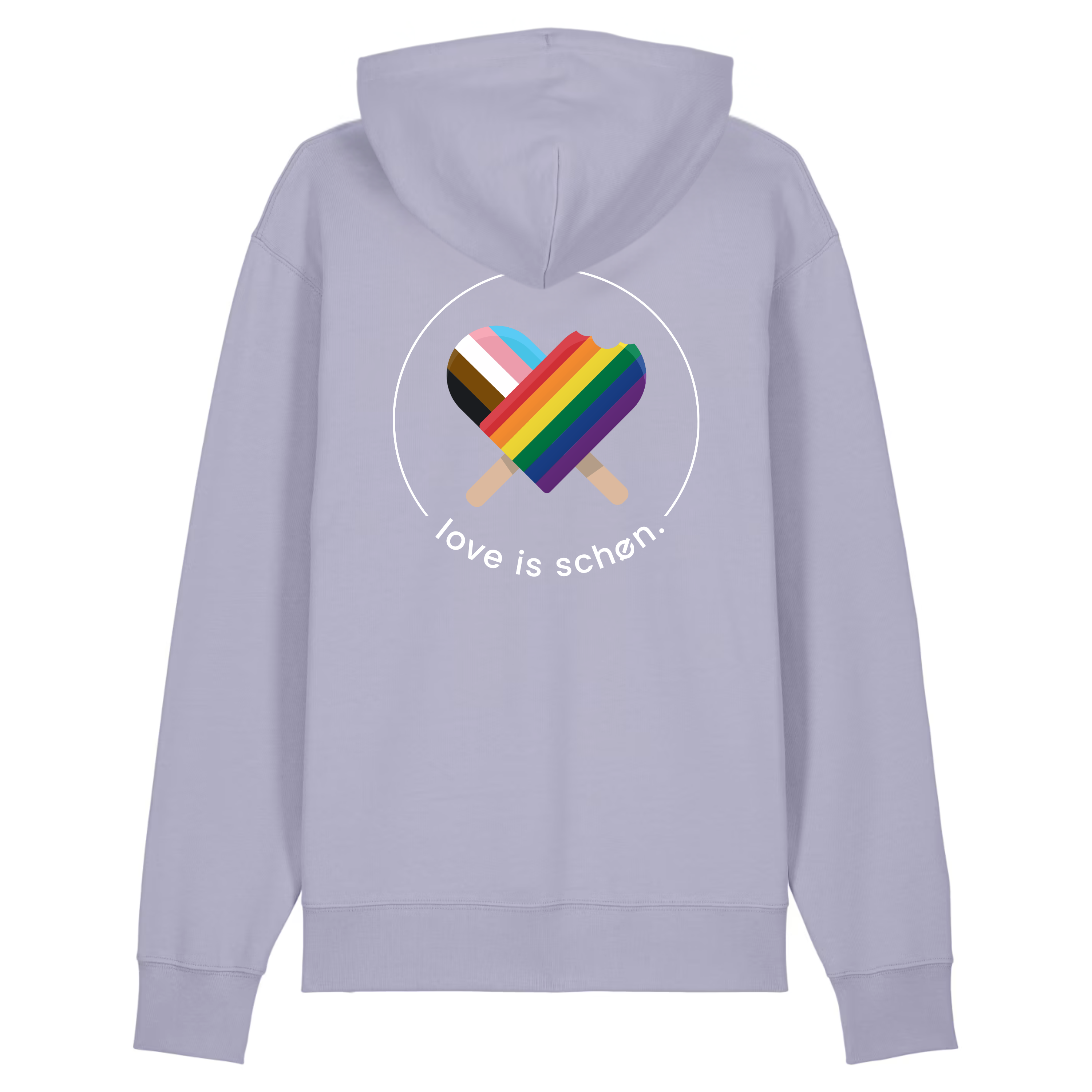 love is schøn. Hoodie unisex