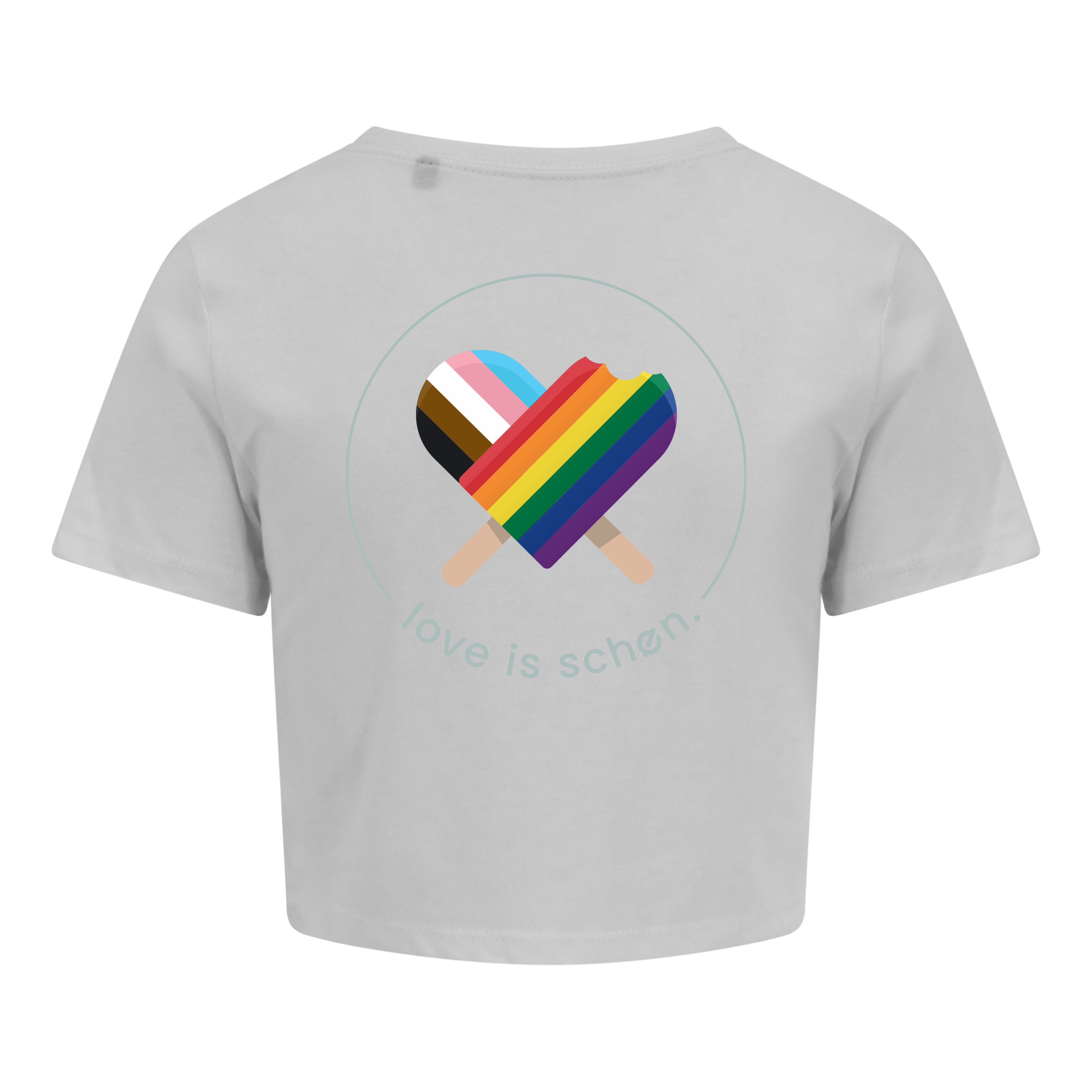 love is schøn. Crop Top