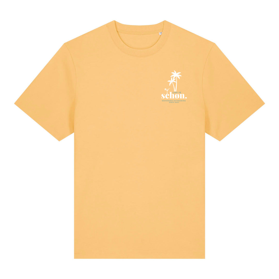 schøn.fashion - Shirt Unisex Nispero - Vorderseite ohne Hintergrund - life is schøn.
