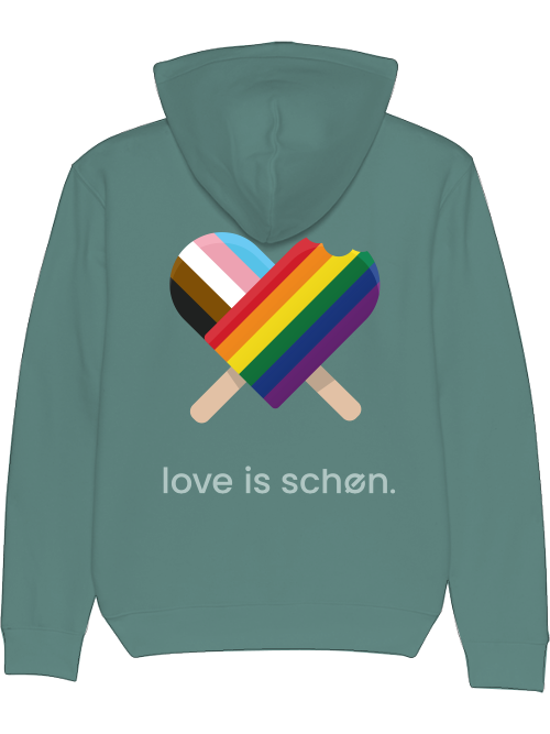 love is schøn. Hoodie Monstera