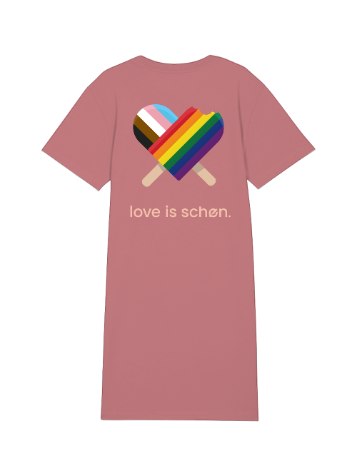 love is schøn. Shirt Dress Pink